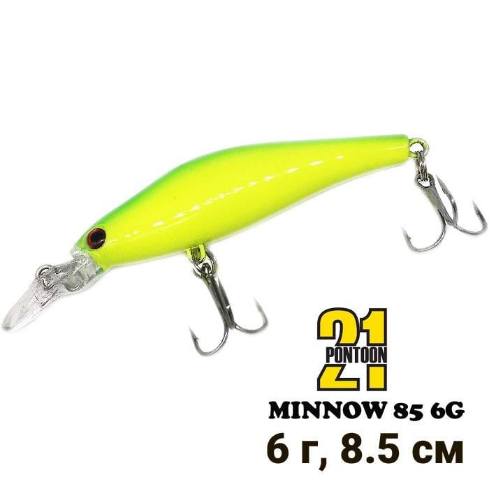 Воблер Pontoon 21 Minnow 85 6 г SS SR №7 (9321)