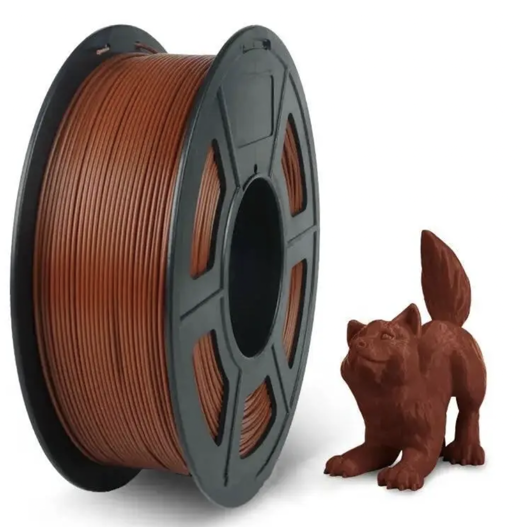 Пластик для 3D-принтера SUNLU PETG 1,75 мм 1 кг Chocolate