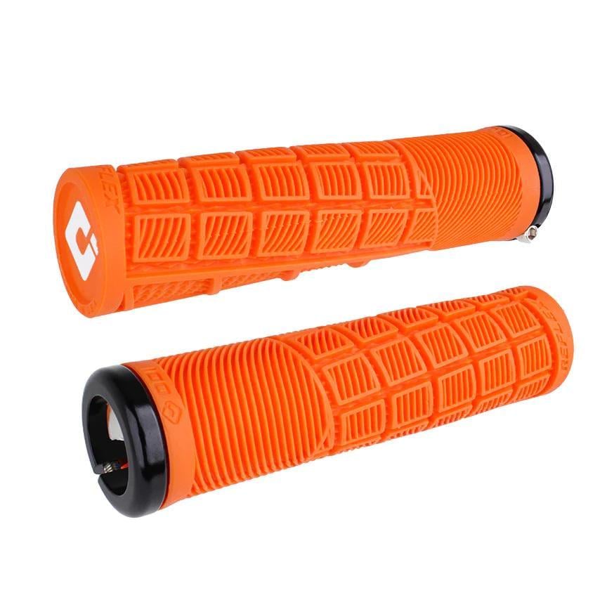 Грипсы ODI Reflex v2.1 Lock-On MTB Closed End 135 мм Orange (D33RXO-B)