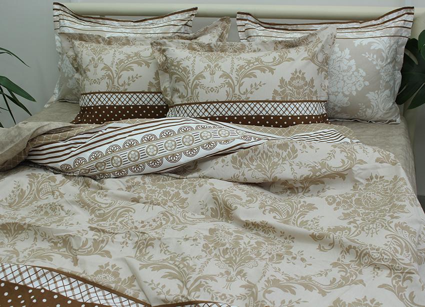 Комплект постельного белья TAGtekstil евро наволочки 50x70 см (R-T9139) - фото 3