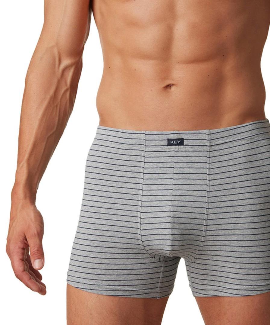 Труси боксери Key р. 58/4XL Сірий (76406)