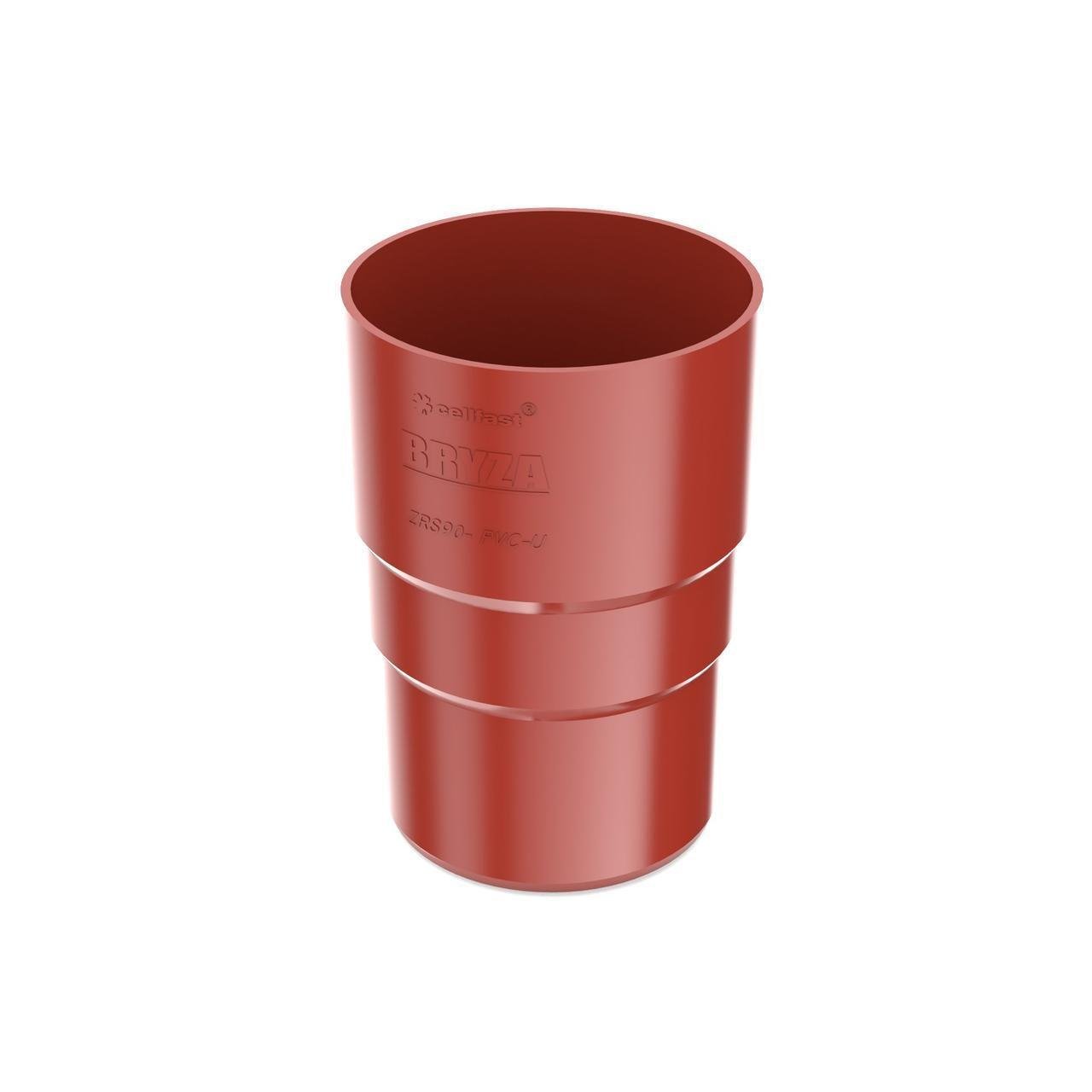 Соединитель трубы Bryza 90 мм Красный (3011)