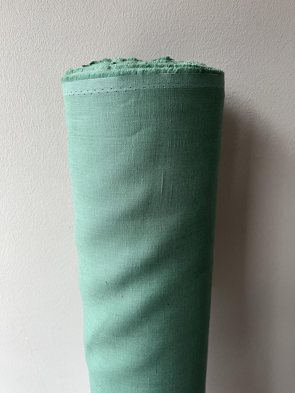 Тканина скатерна LINEN PLUS 100% льон 143 см 1621 Світло-зелений - фото 3 Тканина скатерна LINEN PLUS 100% льон 143 см 1621 Світло-зелений - фото 3