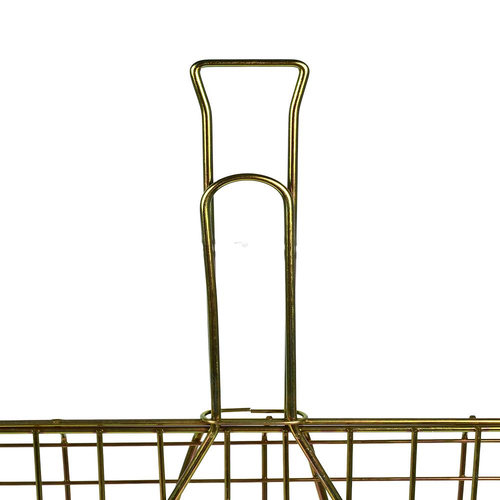 Решiтка-гриль подвійна ручка Профі 55х60х35 см (MH-0912) - фото 2