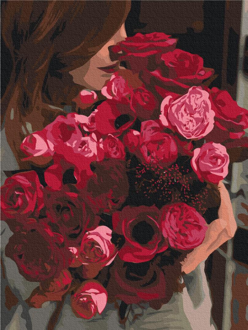 Картина по номерам Brushme Букет от самого родного 30x40 см (RBS52547)