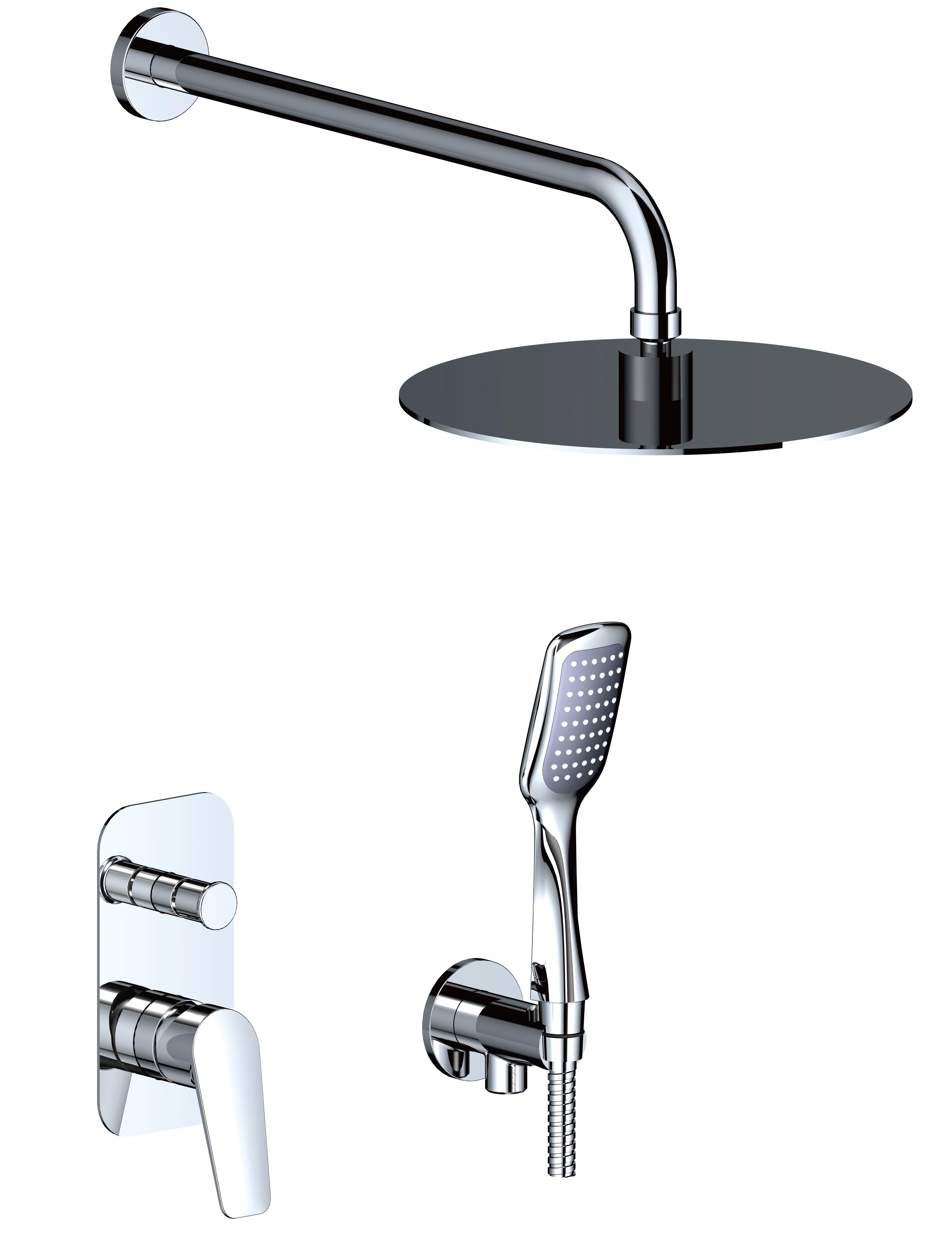 Змішувач для душу вбудований TOPAZ CAPRI TCA-15205-H43 (000027414)