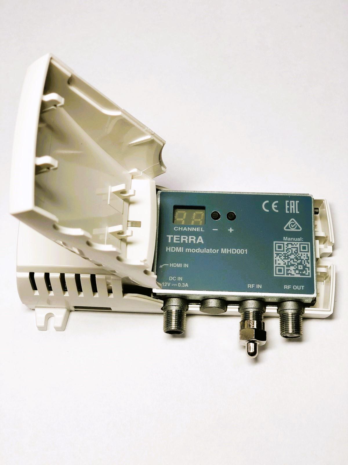 Модулятор телевізійний Terra mhd001P цифровий HDMI в DVB-T (14808)