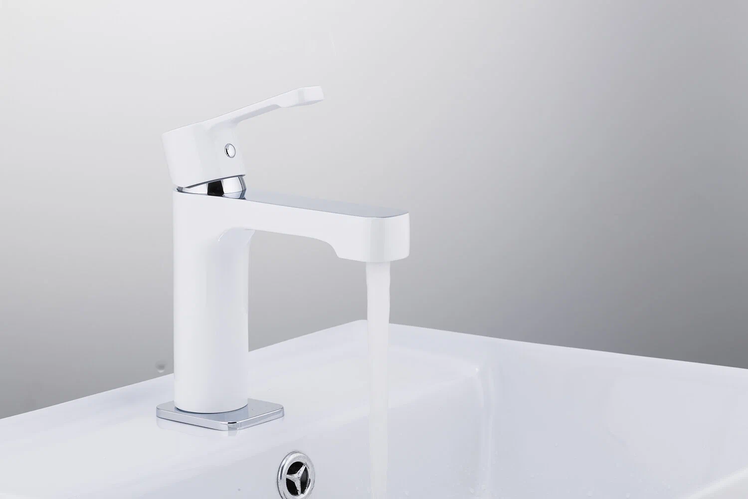 Смеситель для умывальника Gappo G1002-8 Белый/Хром (1033973) - фото 2