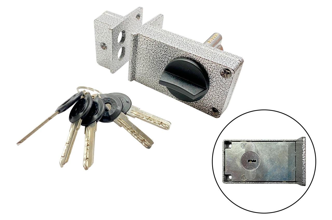 Замок накладний FZB-Sofia 98x72мм 3H1-8 (14-50) - фото 2 Замок накладний FZB-Sofia 98x72мм 3H1-8 (14-50) - фото 2