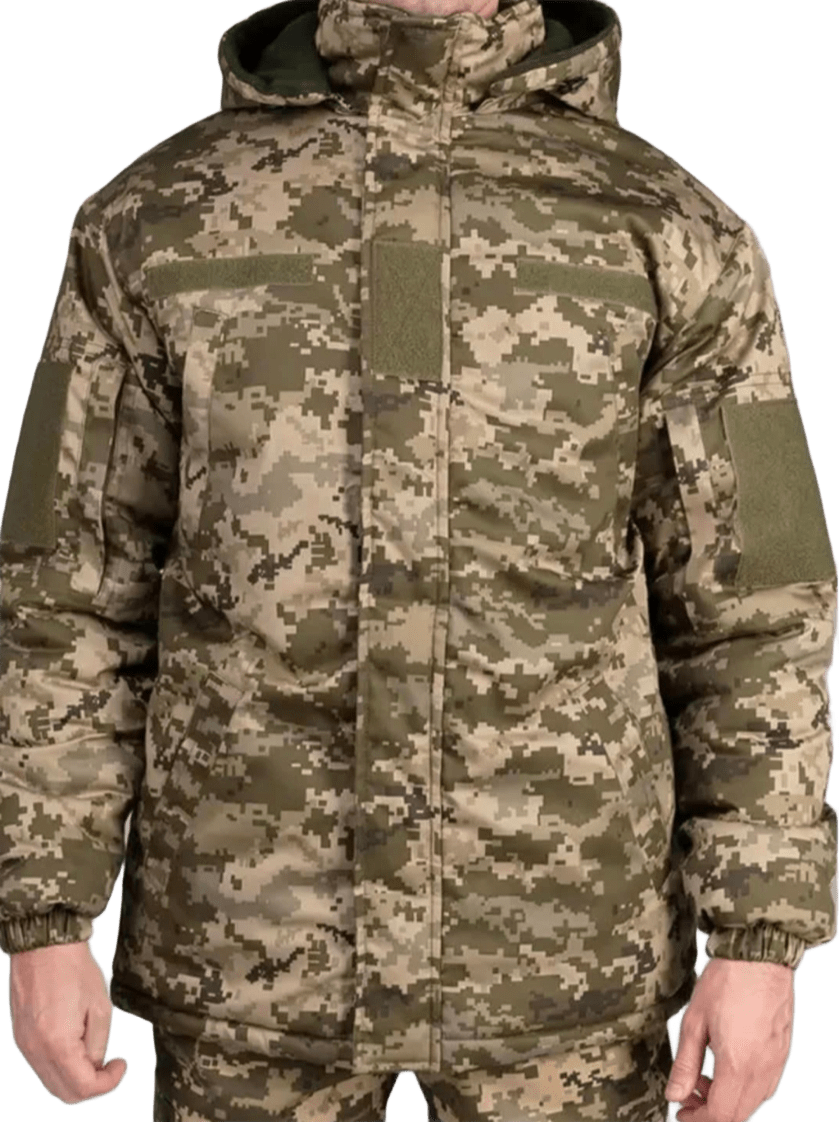 Куртка зимова Бушлат 3XL р. 56 Піксель