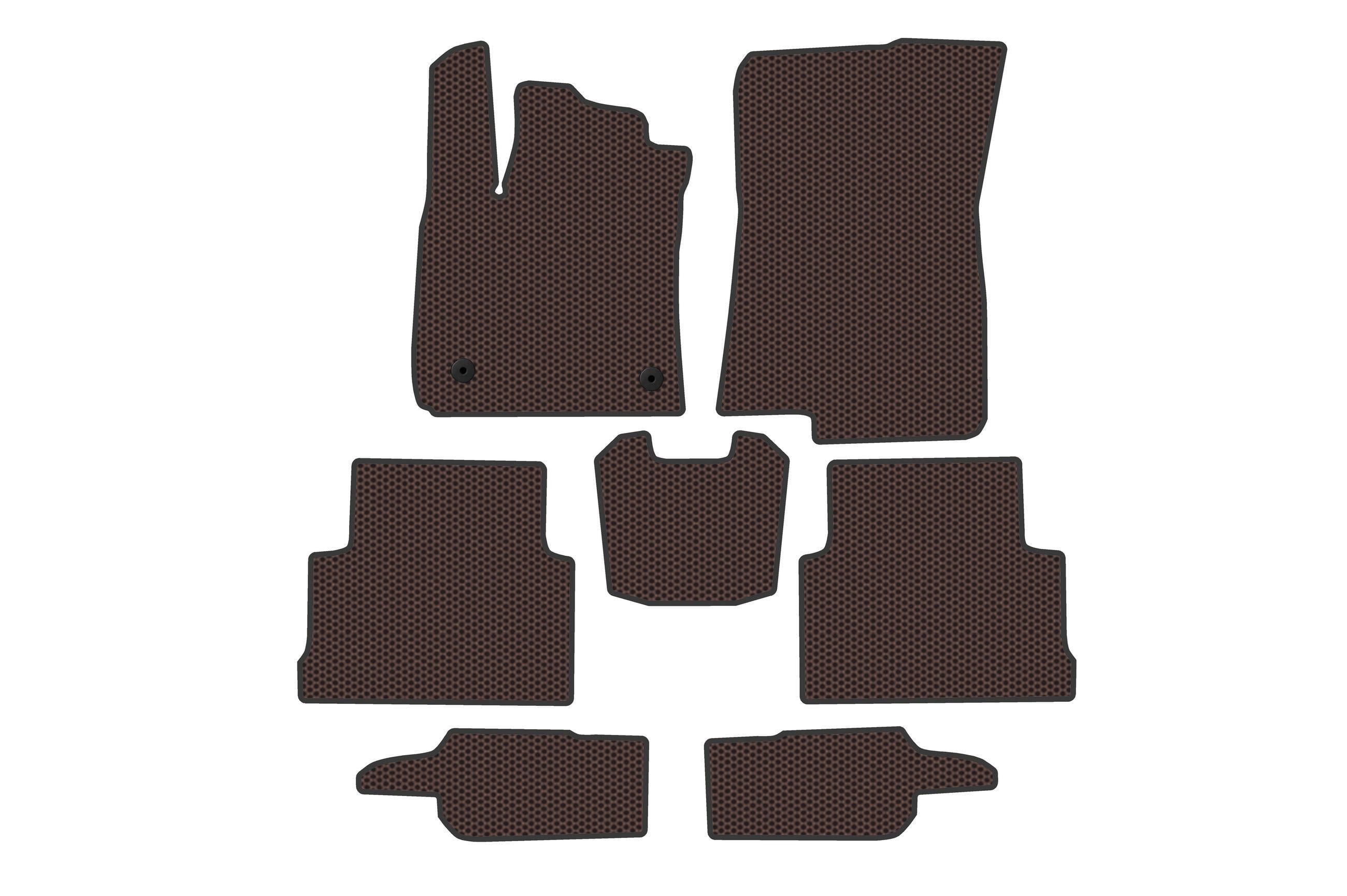 Коврики резиновые Digital Designs Carsuit 3 ряда для Dacia Jogger 2022- г. Коричневый (186046) Коврики резиновые Digital Designs Carsuit 3 ряда для Dacia Jogger 2022- г. Коричневый (186046)