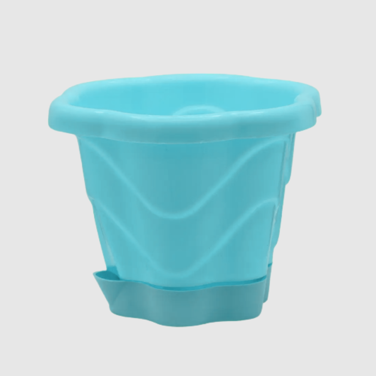 Вазон Фіалка 15 см Блакитне небо (29702) - фото 1 Вазон Фіалка 15 см Блакитне небо (29702) - фото 1