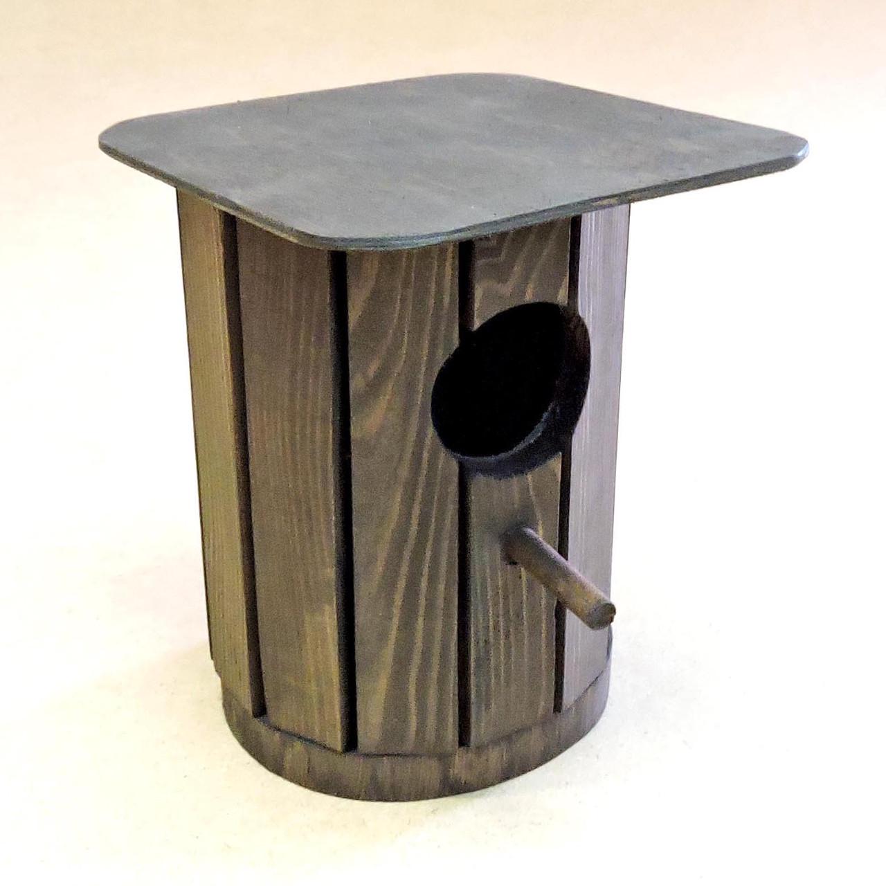 Шпаківня садова з дерева Клест Венге (СКВ-001912) Шпаківня садова з дерева Клест Венге (СКВ-001912)