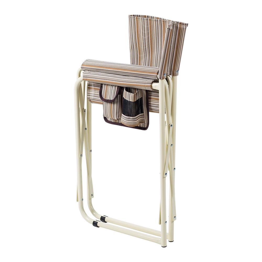 Стілець туристичний Vitan Режисер складаний без полиці d 20 мм текстильний Бежевий (1305957697) - фото 2