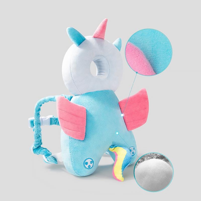 Подушка-рюкзак дитяча захисна Tochang Єдиноріг (74108) - фото 4