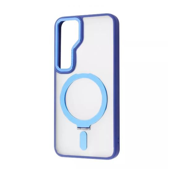 Чехол-накладка для телефона WAVE Premium Attraction Case with Magnetic Ring - Samsung Galaxy S24  blue (550100004)