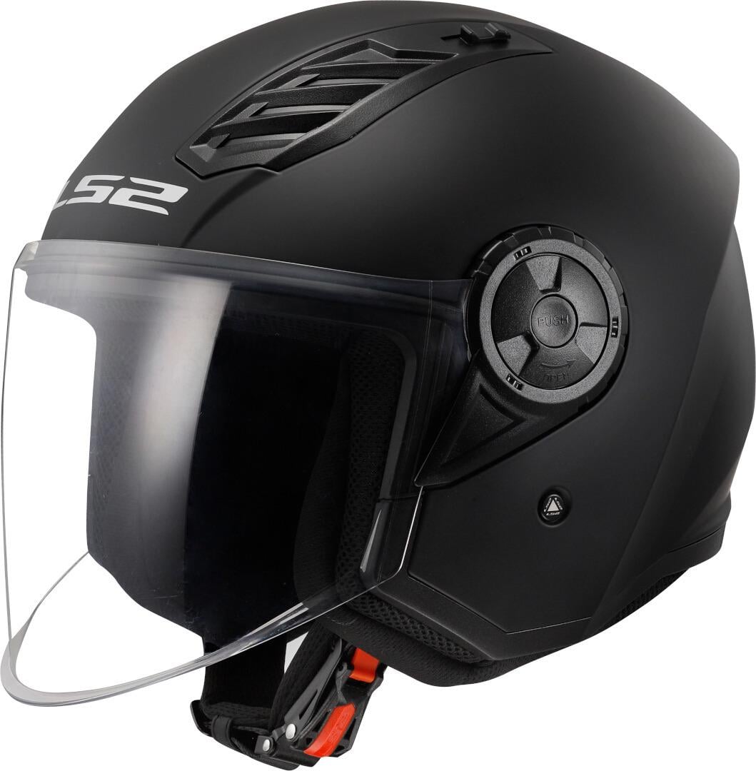 Мотошлем LS2 OF616 Airflow 2 Solid 2XL Matt Black (29692)