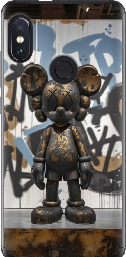 Чехол на Xiaomi Redmi Note 5 Bronze kaws v2 (6098u-1516-42517)