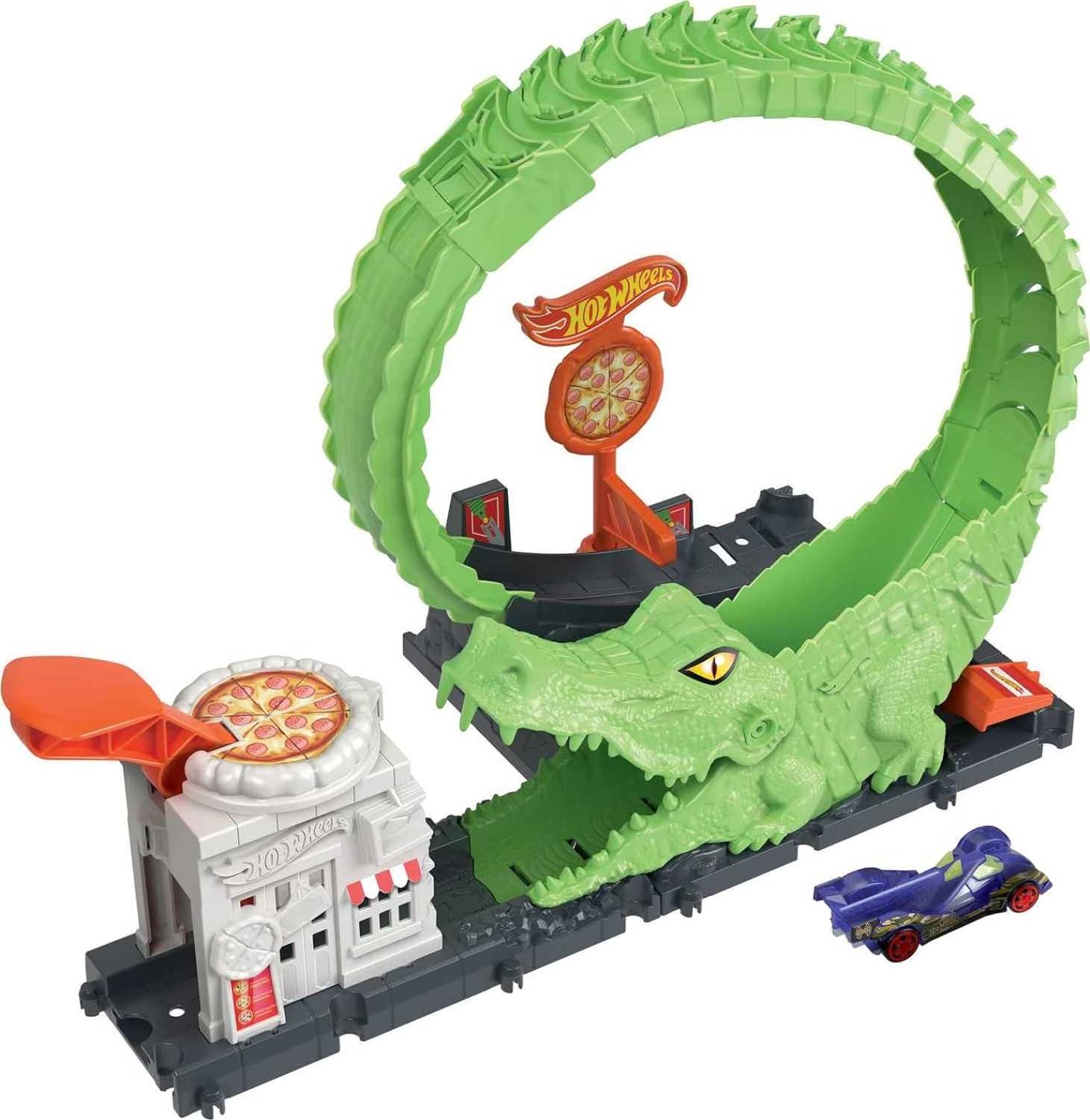 Игровой набор Hot Wheels Gator Loop Attack