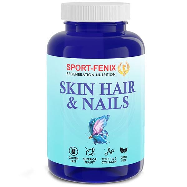 Комплекс для шкіри волосся нігтів Sport-Fenix Skin Hair & Nails 120 капс. (000026602)