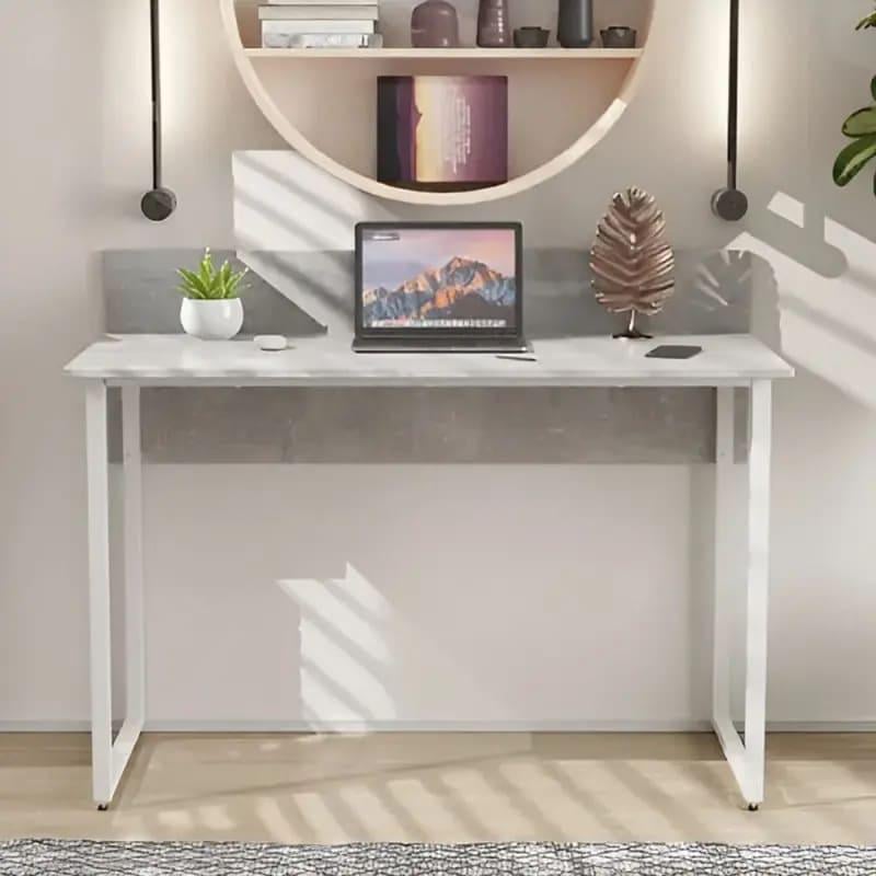 Письменный стол Ferrum-decor Скай Ferrum-decor металл/ДСП 16 мм 75x140x70 см Белый/Бетон (FRD-106682) Письменный стол Ferrum-decor Скай Ferrum-decor металл/ДСП 16 мм 75x140x70 см Белый/Бетон (FRD-106682)