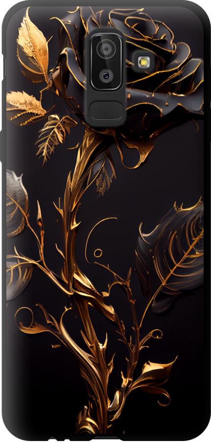 Чехол на Samsung Galaxy J8 2018 Роза 3 (5552b-1511-42517)