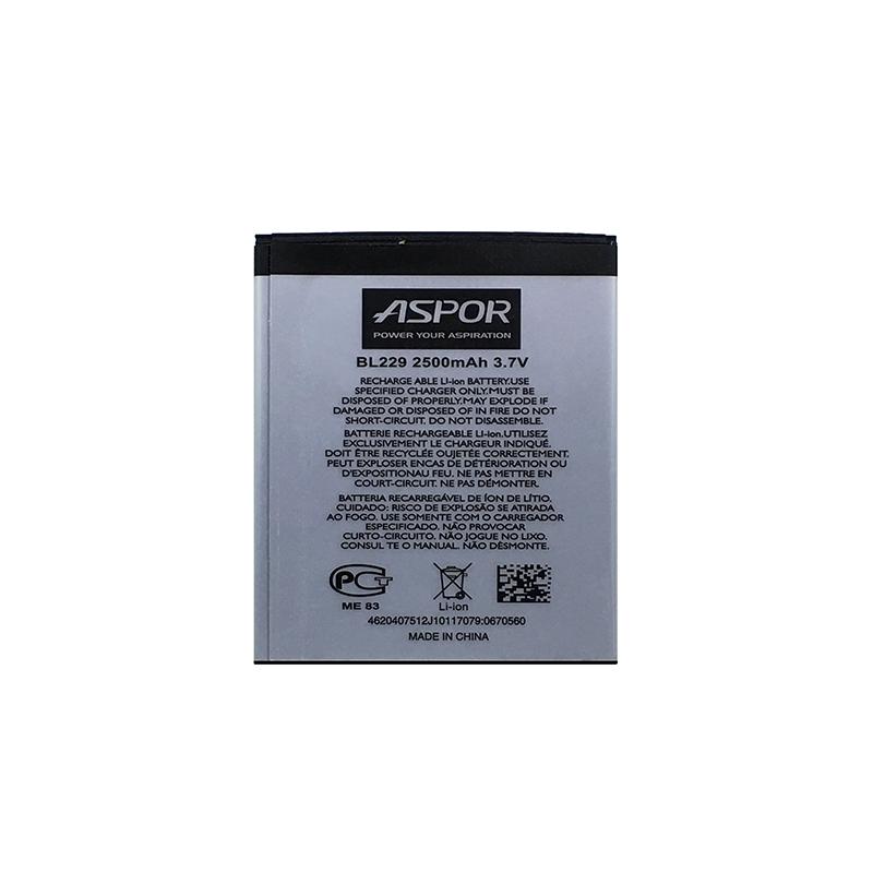 Аккумулятор Aspor BL-229 для Lenovo A8/A806/A808 (880141)