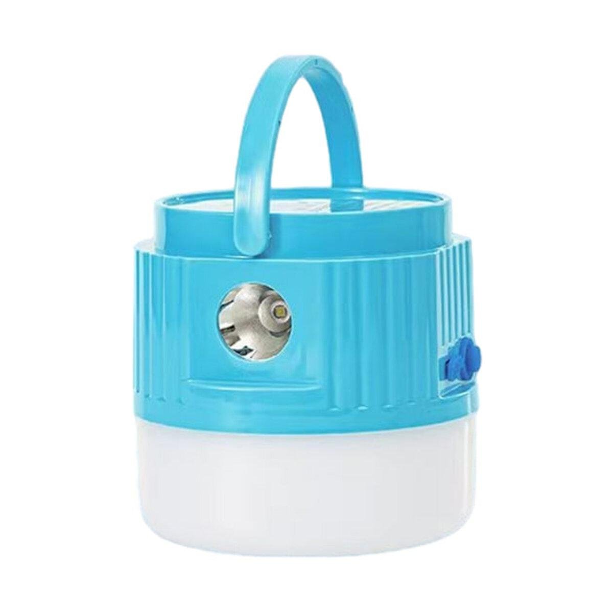 Светодиодная лампа на аккумуляторе 810 WT Blue (46420)