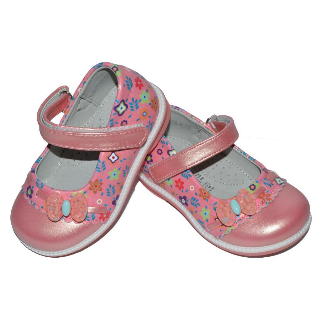 Туфлі для дівчинки Tom.m 105-5078-04 р. 21 13,5 см Різнокольоровий (105-5078-04-21) - фото 3