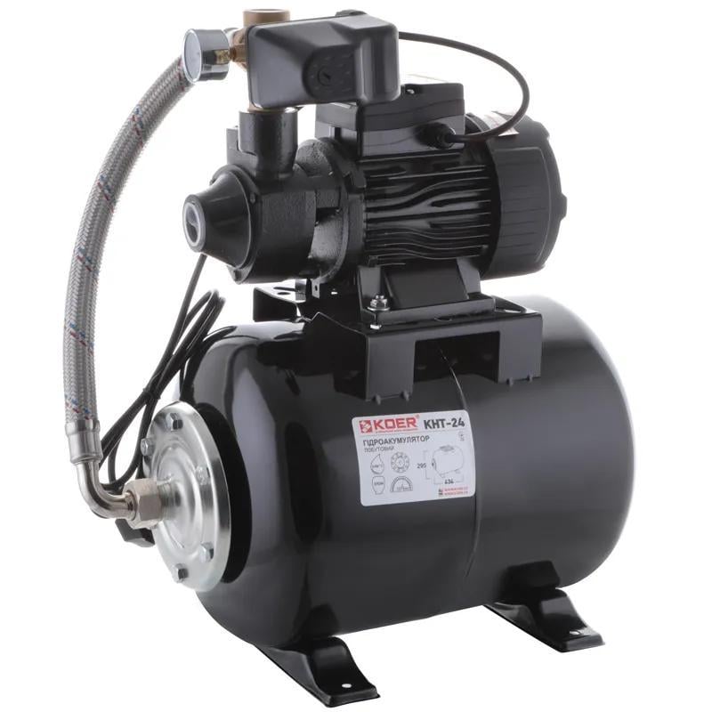 Станция насосная KOER auto QB-80 24 л (KP2762) Станция насосная KOER auto QB-80 24 л (KP2762)