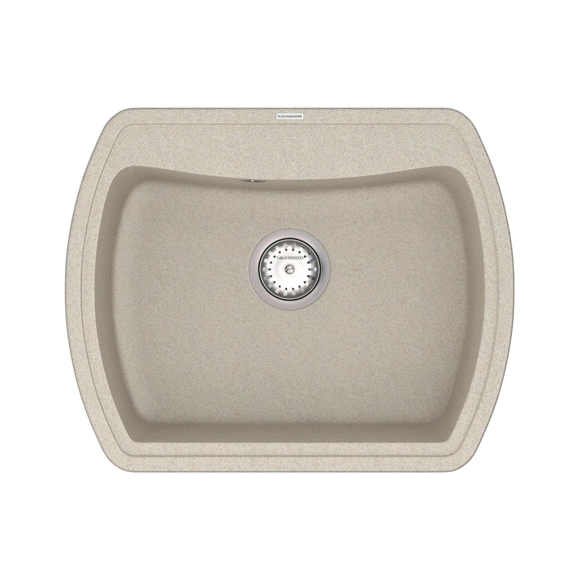 Мойка для кухни Vankor Norton NMP 01.63 + сифон Vankor Terra (74892)