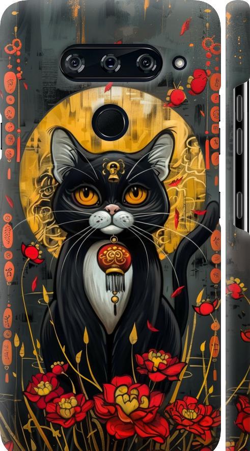 Чехол на LG V40 ThinQ China Cat (6134m-1577-42517)