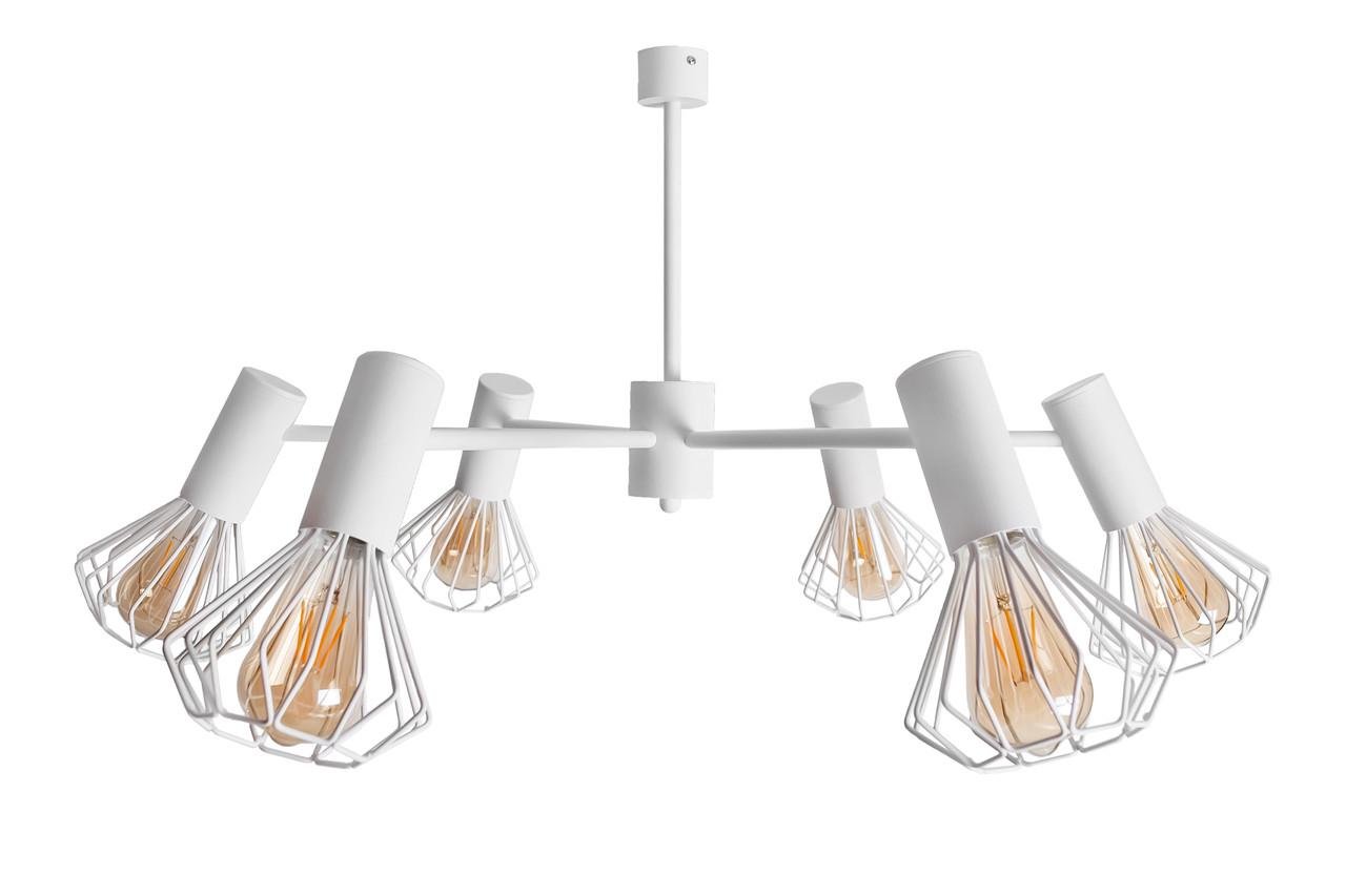 Люстра MSK ELECTRIC Diadem NL 22152-6 WH на шесть плафонов (MSK_616865)