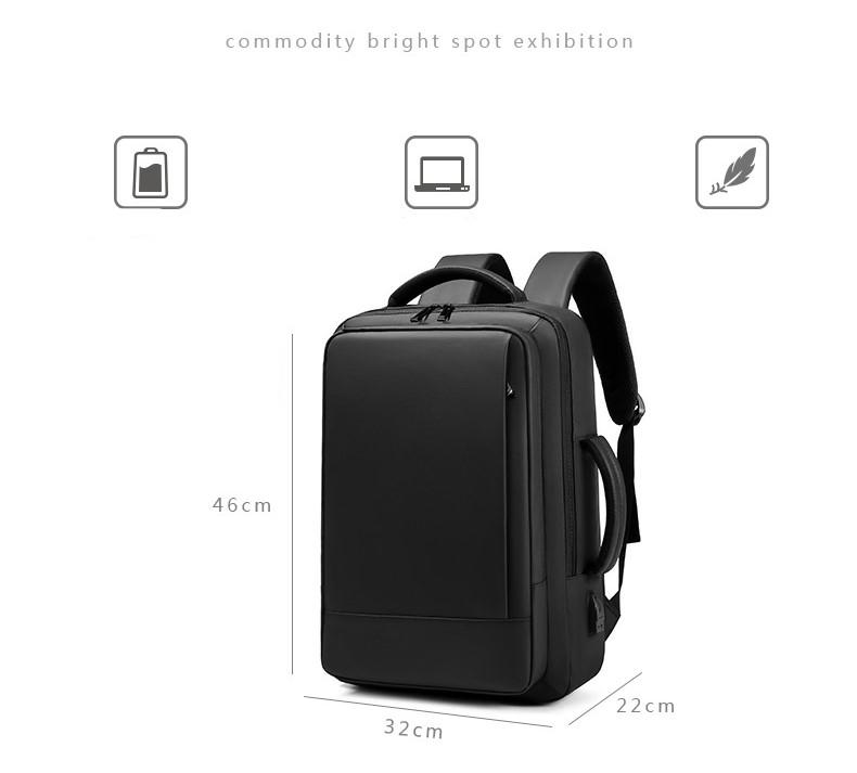 Городской рюкзак для ноутбука водонепроницаемый 30 л (23447612) - фото 5 Городской рюкзак для ноутбука водонепроницаемый 30 л (23447612) - фото 5