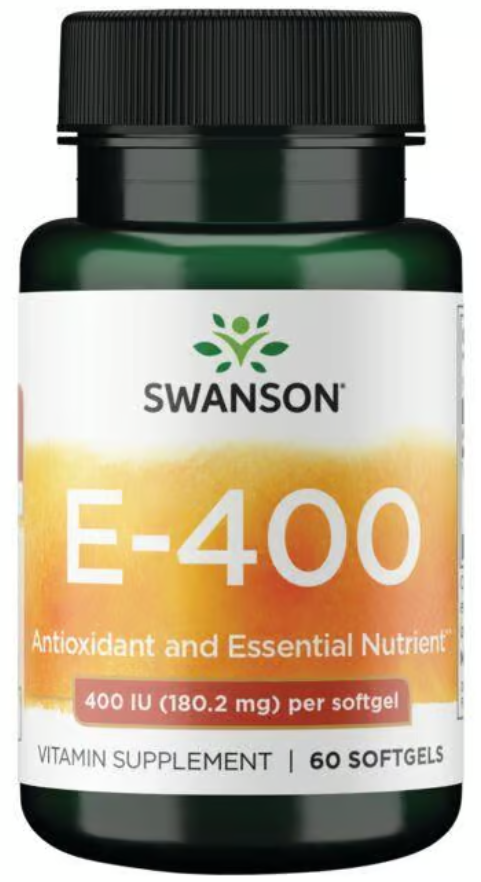 Витамин Е Swanson Vitamin E-400 400 МЕ 60 softgel Витамин Е Swanson Vitamin E-400 400 МЕ 60 softgel