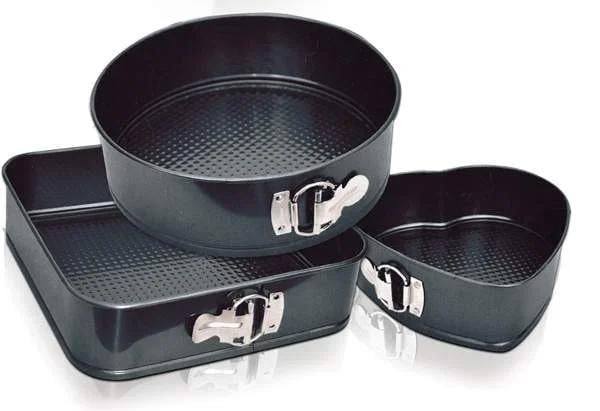 Формы разъемные для выпечки сердце/круг/квадрат UNIQUE UN-1703 3 шт. (1479) - фото 3 Формы разъемные для выпечки сердце/круг/квадрат UNIQUE UN-1703 3 шт. (1479) - фото 3