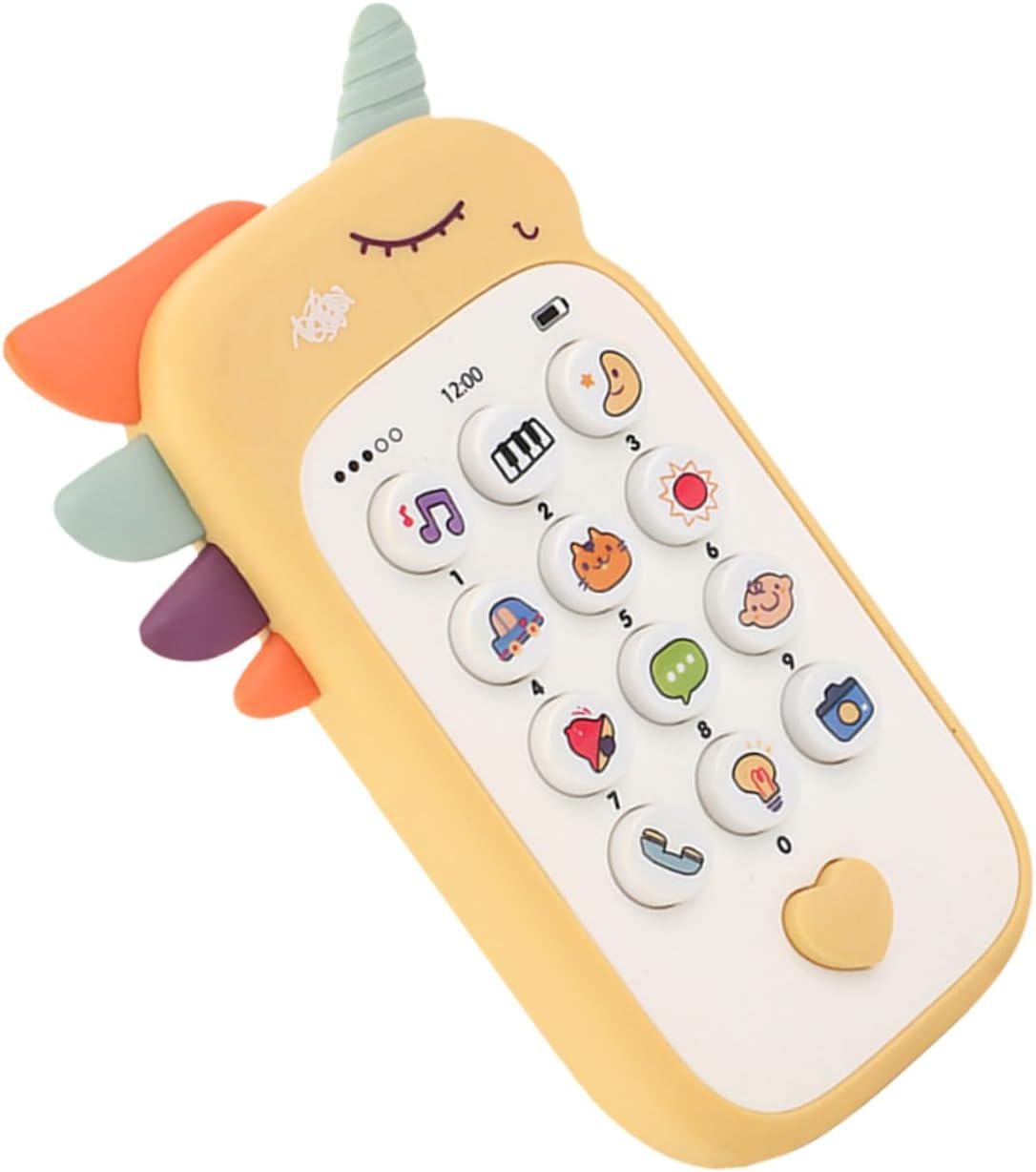 Детская музыкальная игрушка Телефон Unicorn Yellow (19483436)