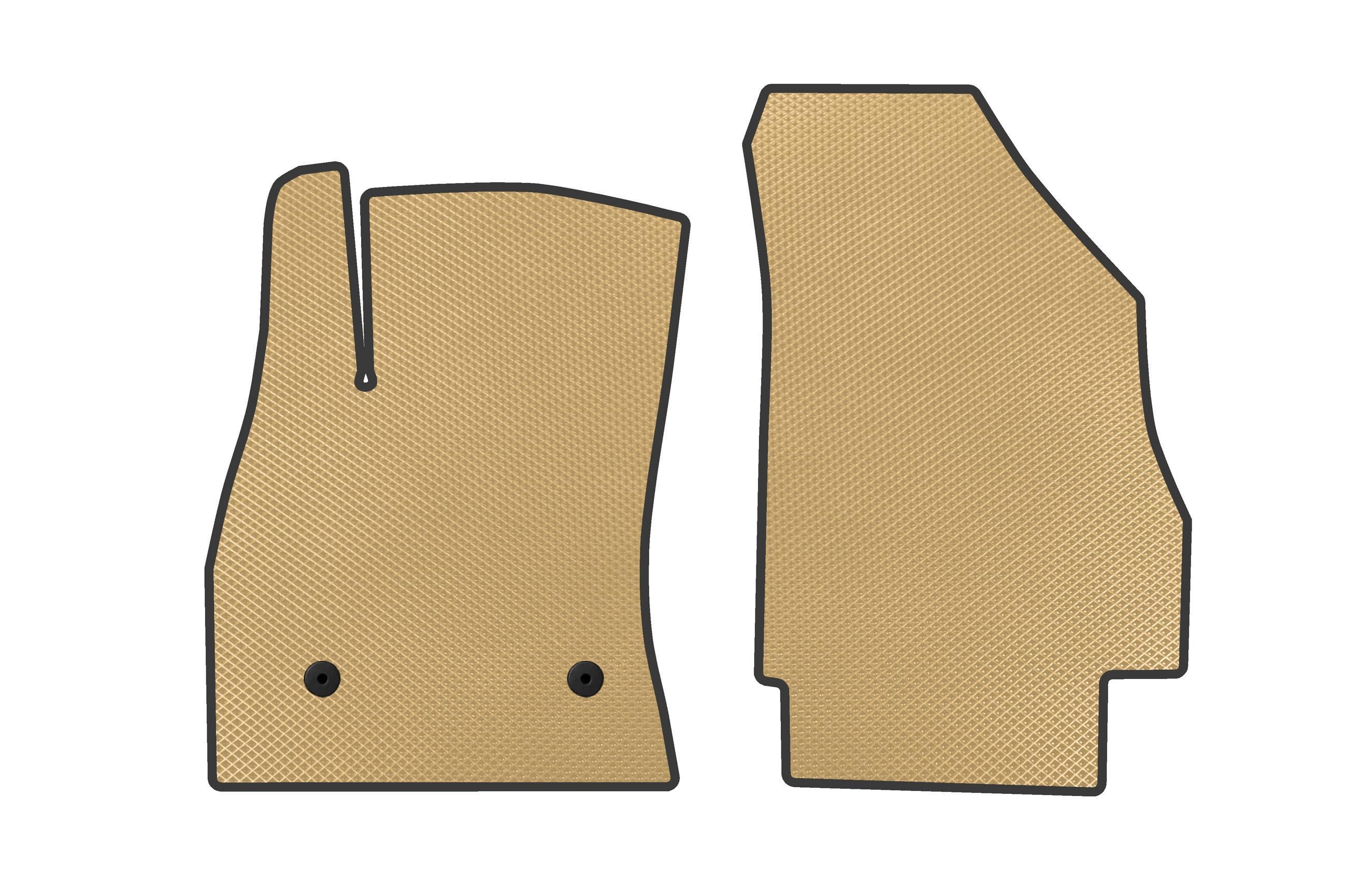 Коврики в автомобиль EVA Digital Designs для Fiat Doblo III 2023- гг. этилвинилацетат Бежевый (183650)