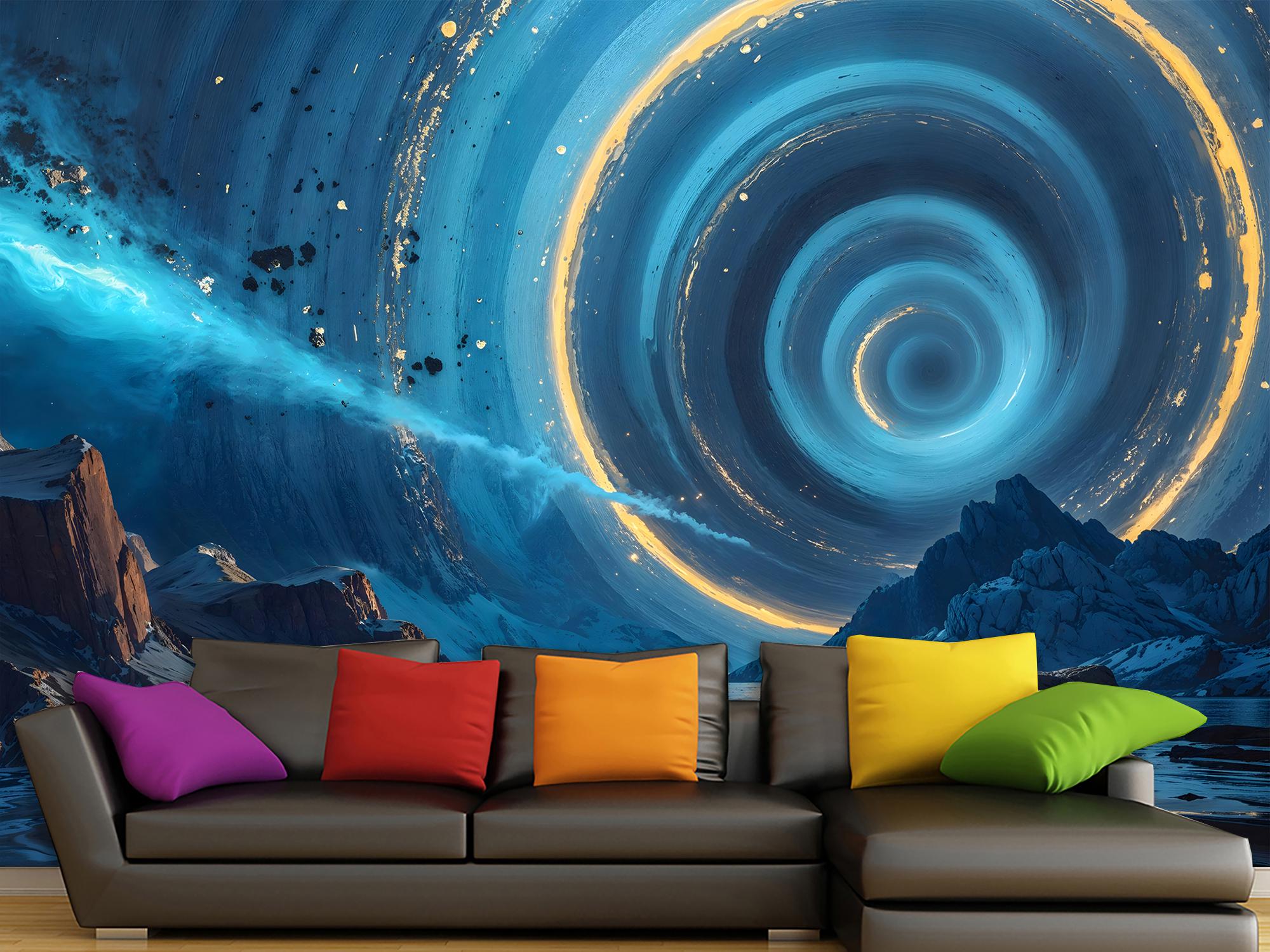 Фотошпалери флізелінові Upstream Портал у каньйоні над озером 368х245 см (SPF-167/7) - фото 8 Фотошпалери флізелінові Upstream Портал у каньйоні над озером 368х245 см (SPF-167/7) - фото 8