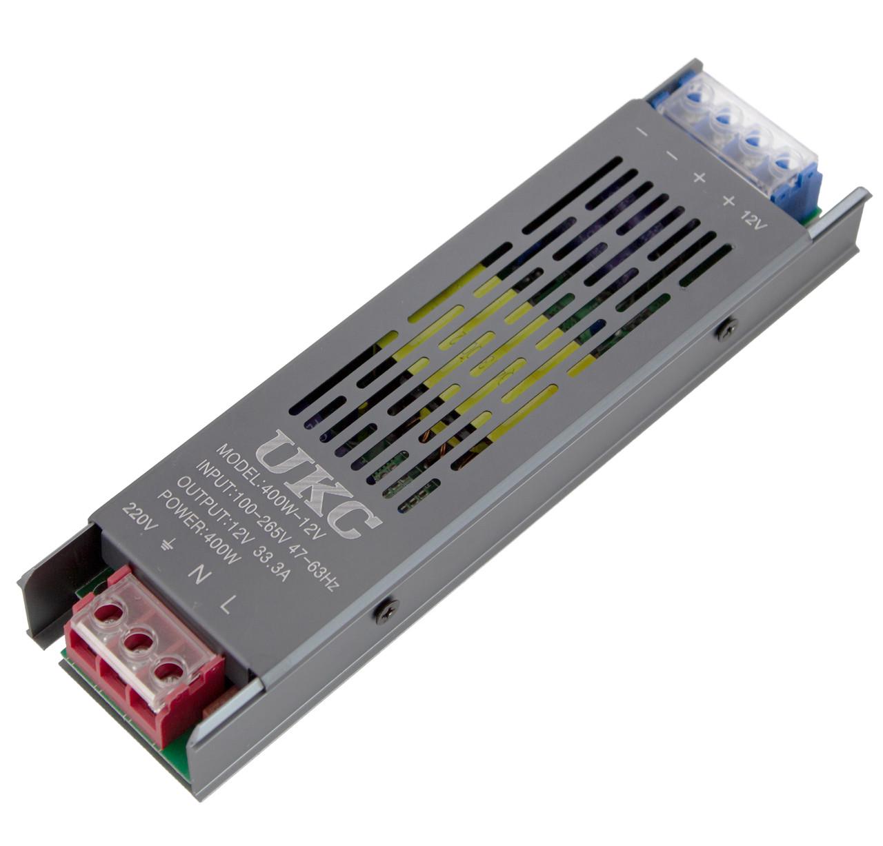 Блок питания адаптер UKC 400W 12V 33,3 A металлический (3_05360) - фото 2