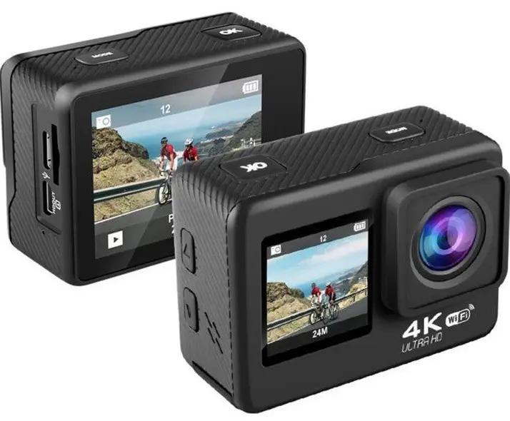 Екшн-камера CSZ-Q60AR зйомка в 4K Wi-Fi модуль пульт дистанційного керування захист від води (618463) - фото 2 Екшн-камера CSZ-Q60AR зйомка в 4K Wi-Fi модуль пульт дистанційного керування захист від води (618463) - фото 2