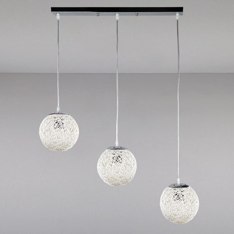 Люстра подвесная Light House LS-14013/3 WH на три лампы Белый