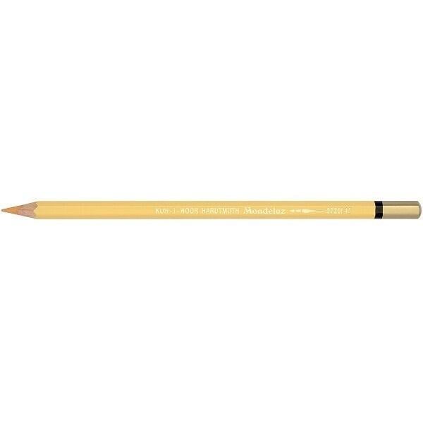 Карандаш акварельный MONDELUZ 3720/43 Naples yellow light (8593539098027)