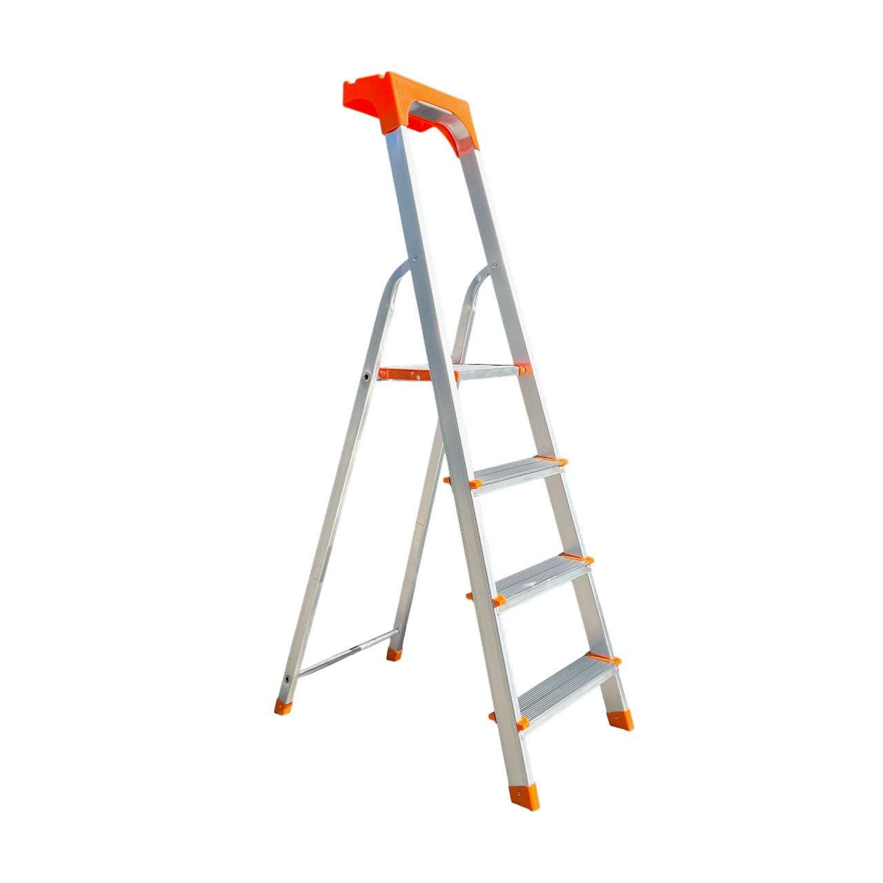 Стремянка алюминиевая Техпром 4 ступени