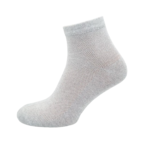 Шкарпетки чоловічі у сітку Мілес 1816-1 спортивні р. 29-31 Світло-сірий