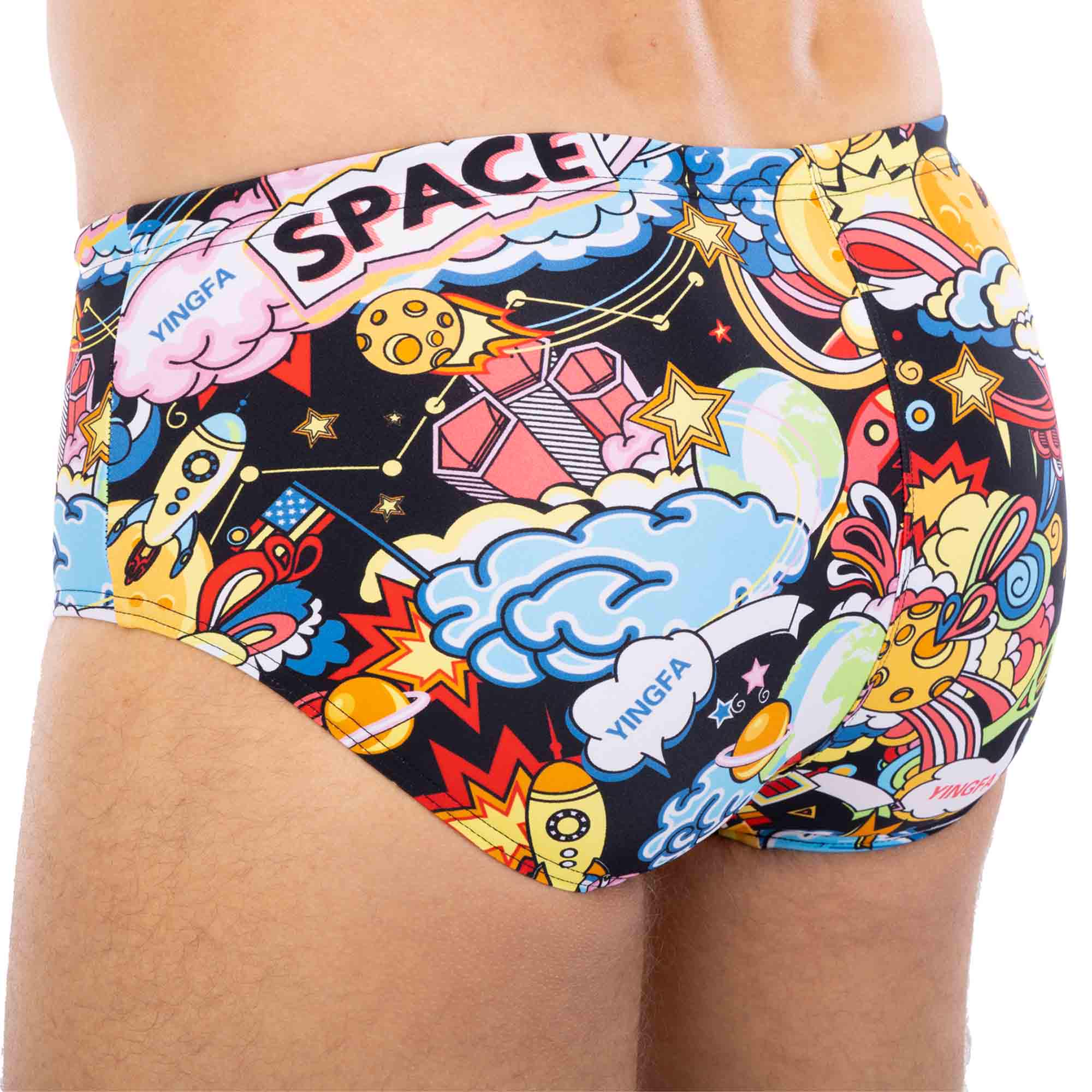 Плавки чоловічі класичні для плавання YINGFA 6700 M Різнокольоровий (6700_Мультиколор_M_(155-160см) - фото 5 Плавки чоловічі класичні для плавання YINGFA 6700 M Різнокольоровий (6700_Мультиколор_M_(155-160см) - фото 5