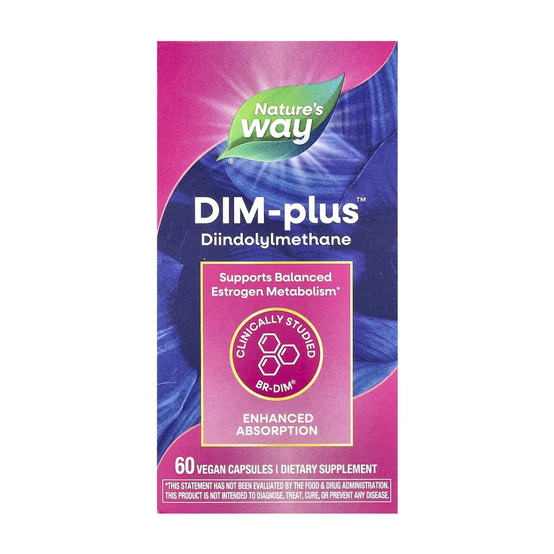 Дііндолілметан Nature's Way DIM-plus 60 vcaps Дііндолілметан Nature's Way DIM-plus 60 vcaps