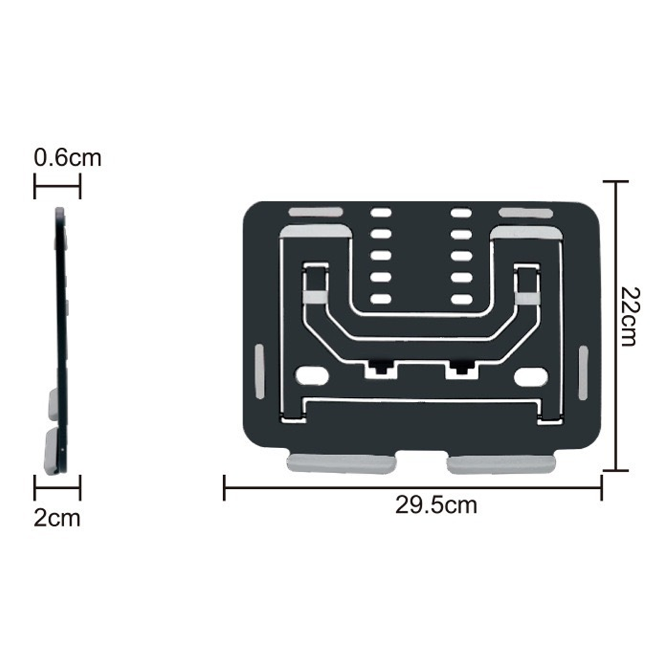 Підставка для ноутбука/планшета Laptop Stand 155S складна Black (e06afa37) - фото 10