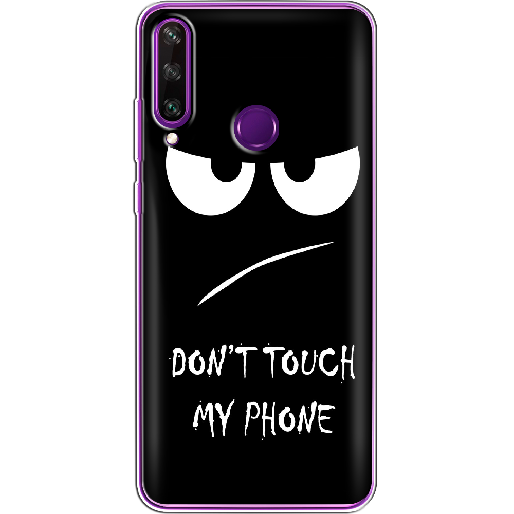 Чехол Boxface Huawei Y6p Don't Touch my Phone Прозрачный силикон (40017-up535-40017)