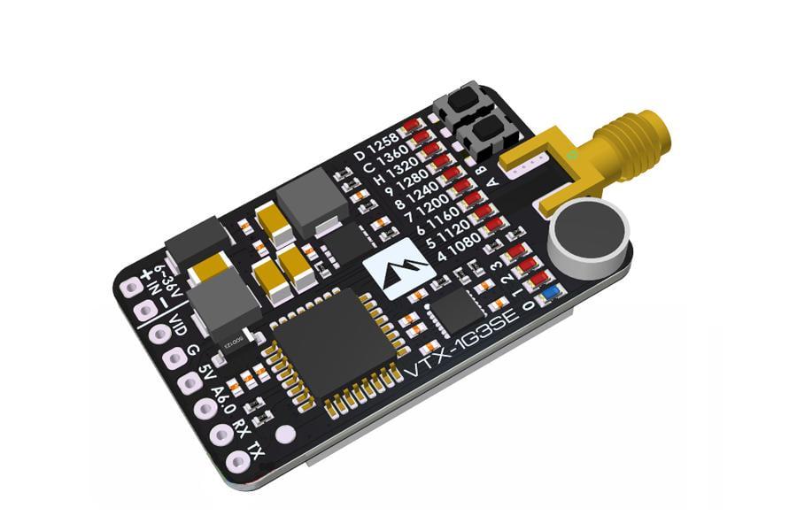 Відеопередавач Matek VTX-1G3SE 9CH 1,2-1,3GHz (56560)